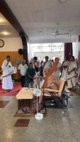 HH Swamiji's departure from SCM Bangalore (16 July 2026). Picture Courtesy: Shri Chandrashekhar Padubidri